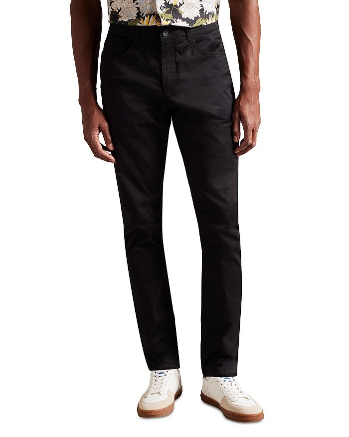 

Брюки чинос узкого кроя Daniels Irvine Ted Baker, Черный