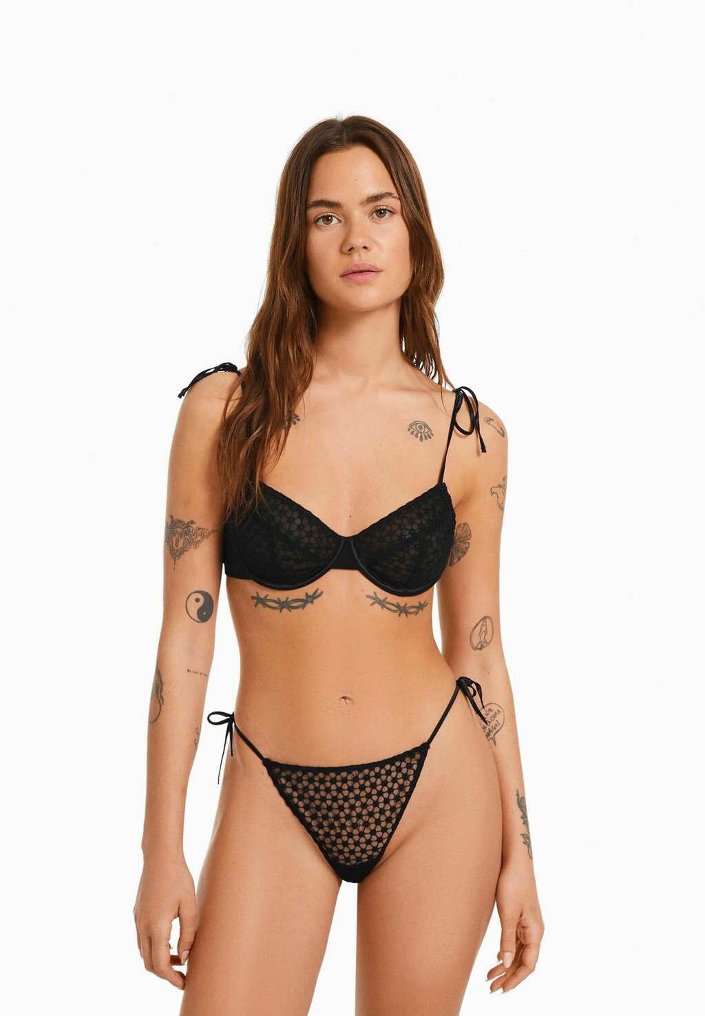 

Верх бикини Bershka, черный