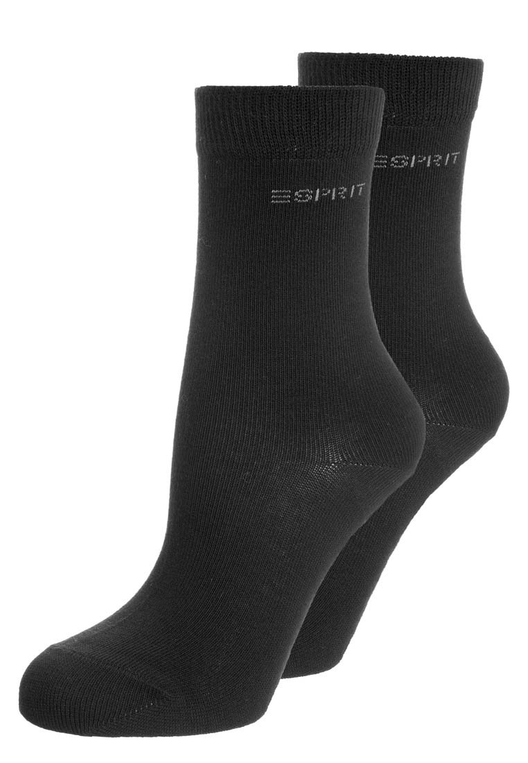 Носки Foot Logo 2-Pack Uni Esprit, черный