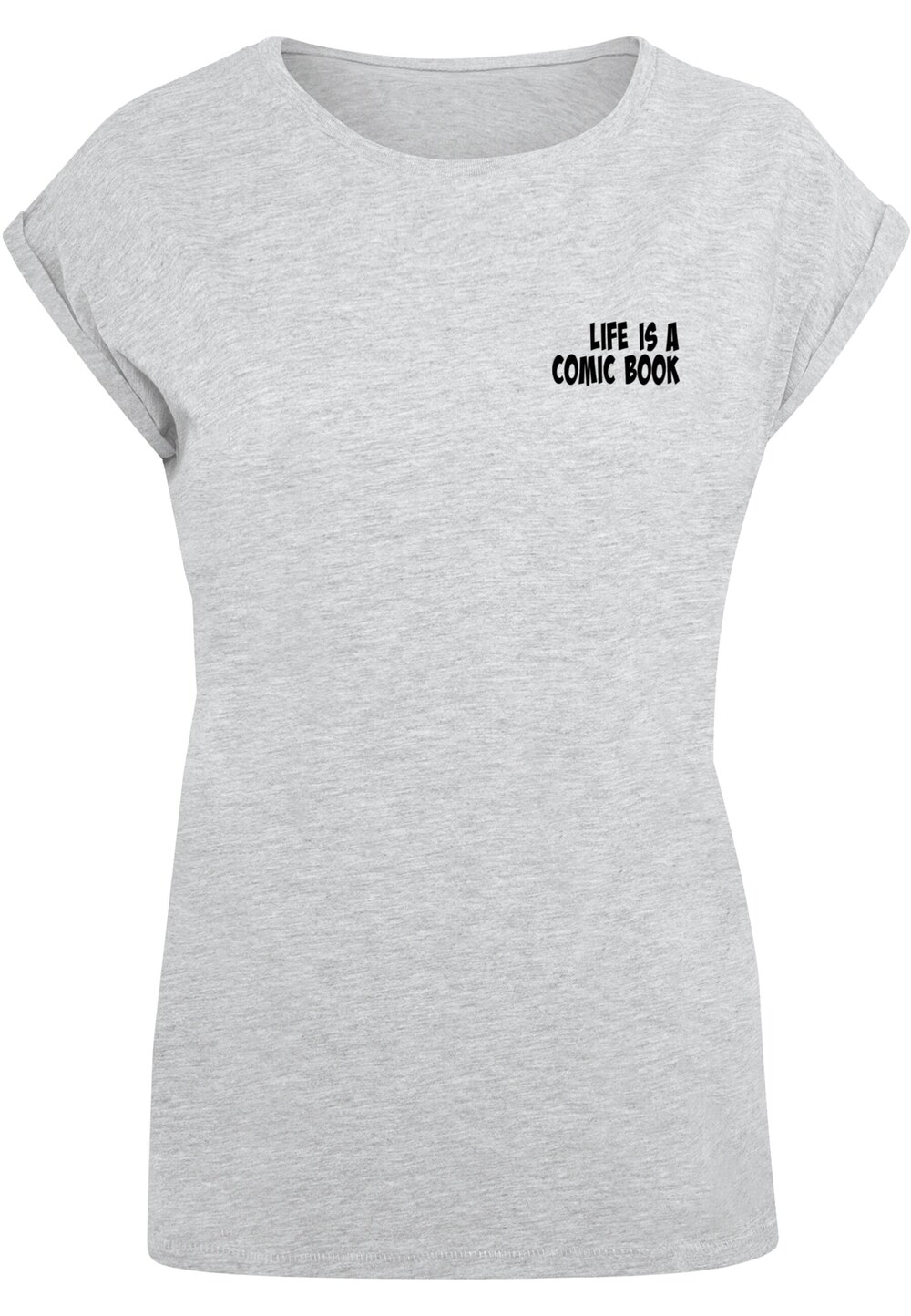 Рубашка Merchcode Book Comic, пестрый серый