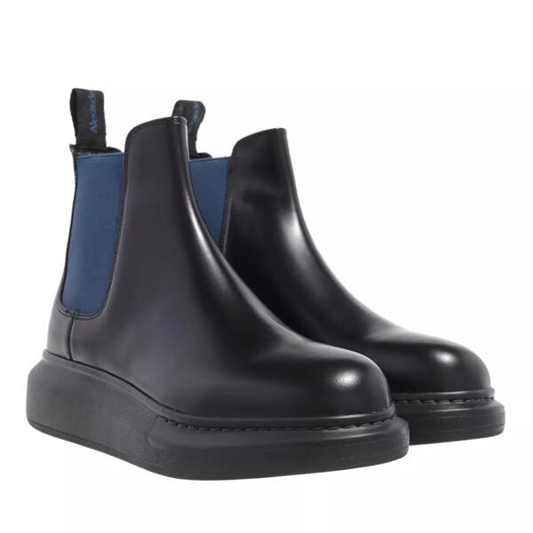 

Ботинки hybride chelsea boot black/petrol Alexander Mcqueen, черный