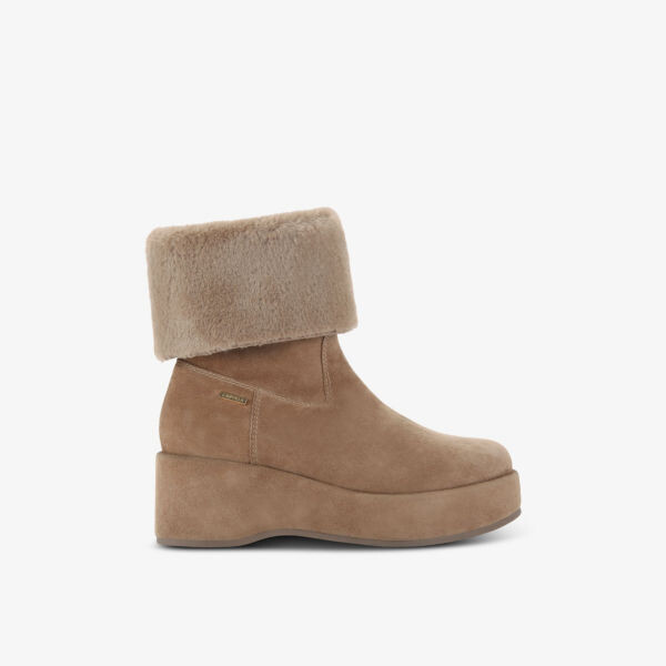 

Замшевые ботильоны Apres на танкетке Carvela, коричневый