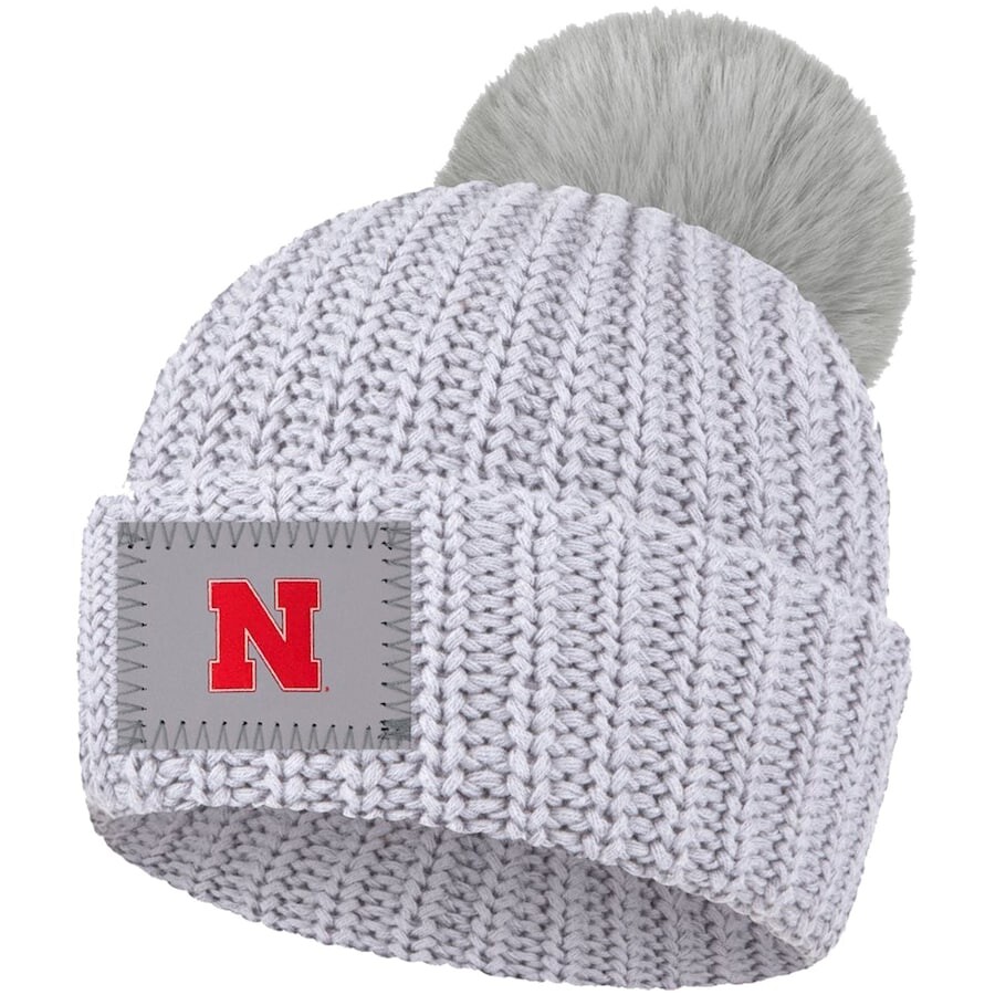 

Шапка Love Your Melon Nebraska Huskers, серый