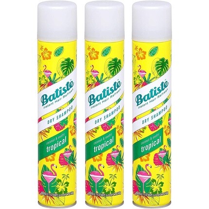 

Batiste Сухой шампунь Тропический 400мл Экзотический аромат с ароматом кокоса