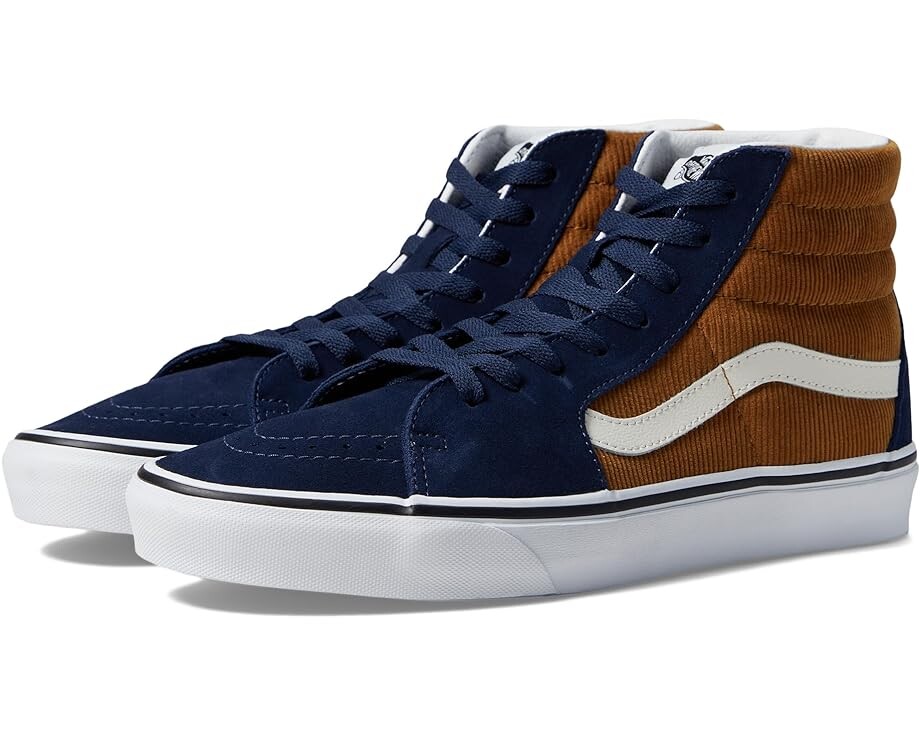 

Кроссовки Vans SK8-Hi, цвет Blue/Brown