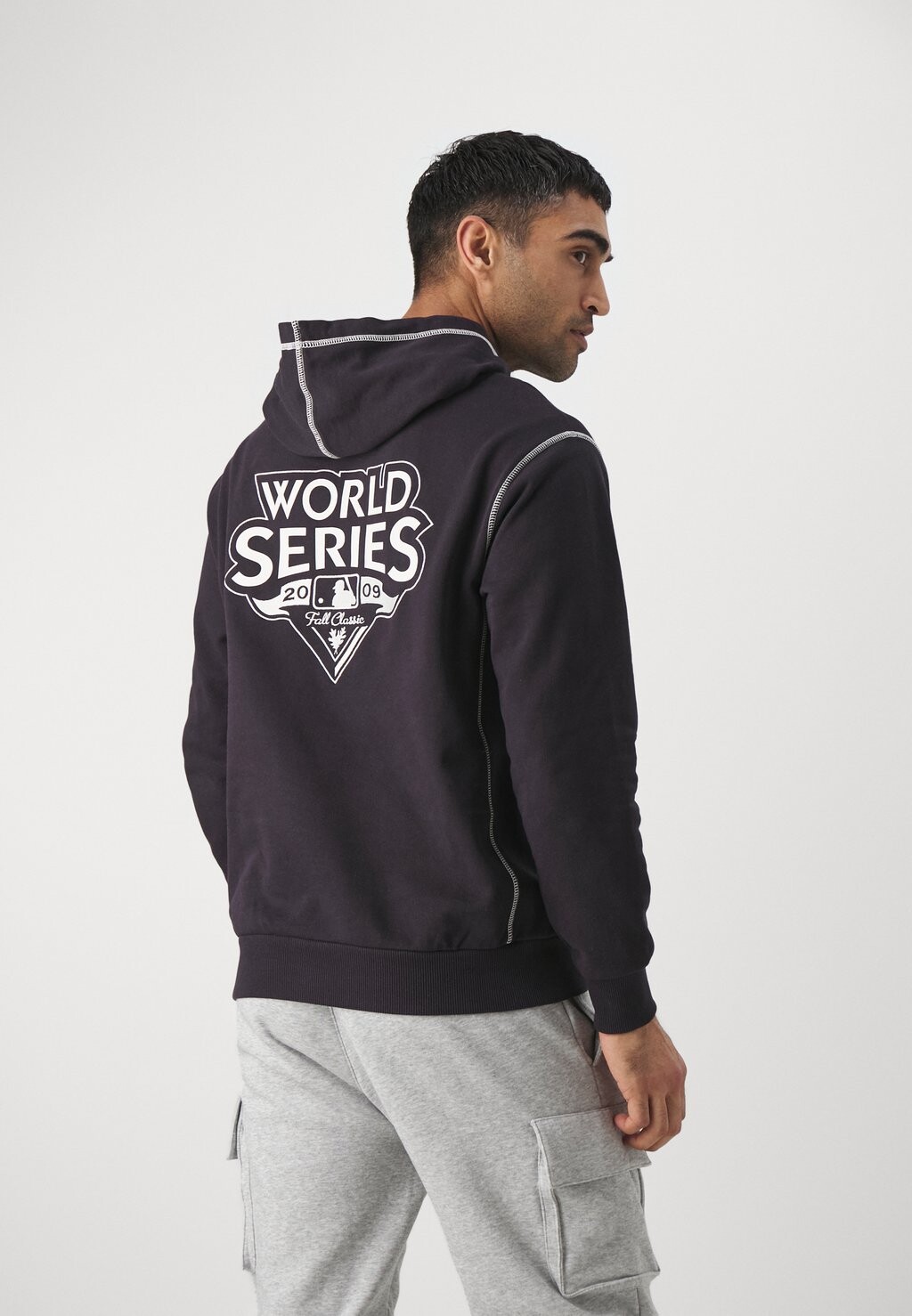 

Team Mlb New York Yankees World Series Hoody New Era, цвет navy/white
