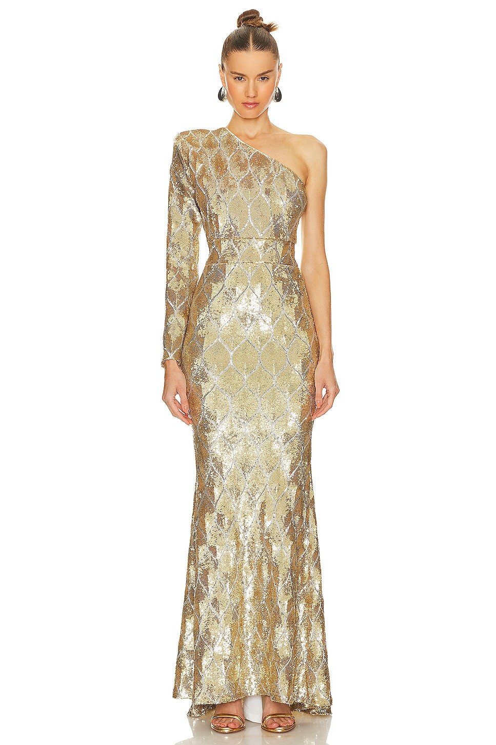 

Платье Zhivago Mean Streets Gown, золотой