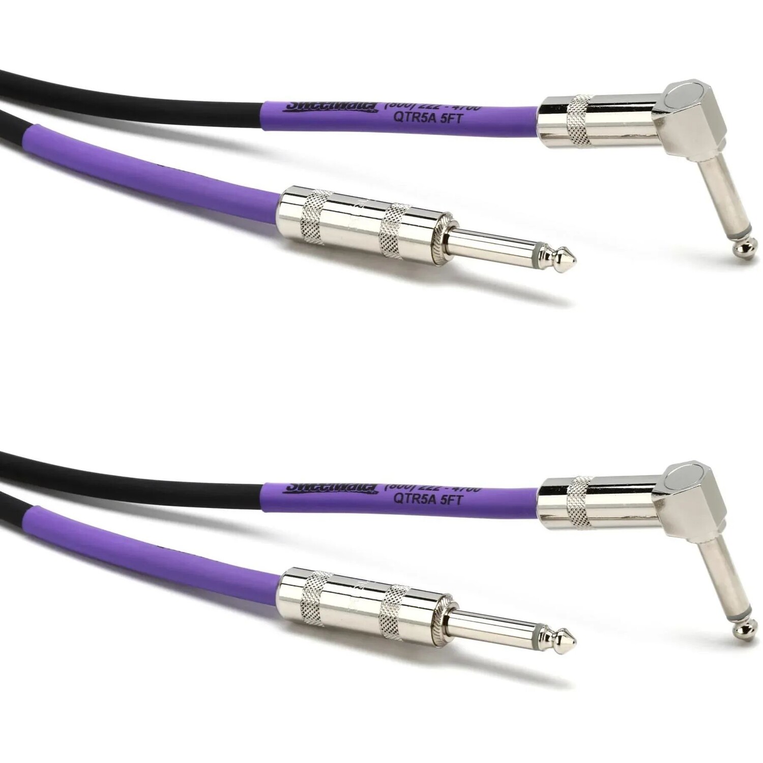 

Pro Co EGL-5 Excellines Инструментальный кабель с прямым и прямым углом (2 шт.) — 5 футов