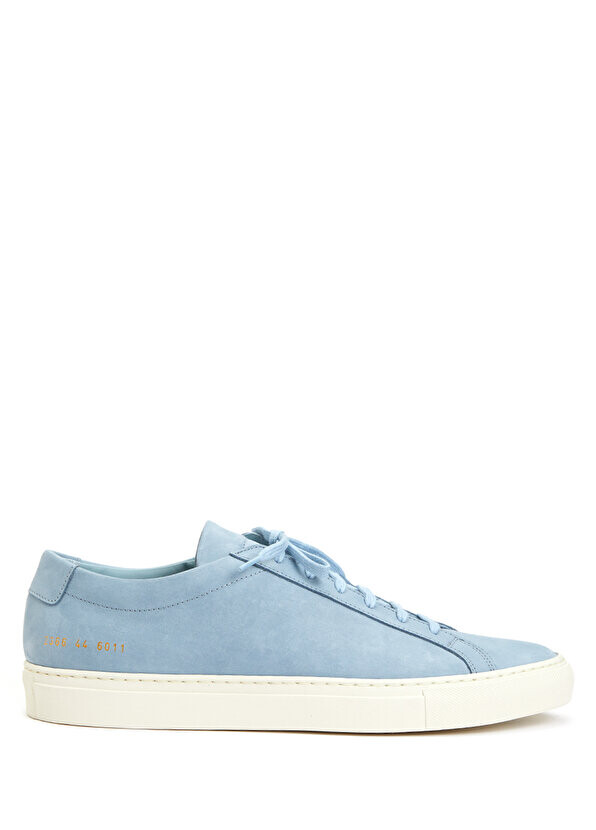 

Синие мужские кожаные кроссовки Common Projects