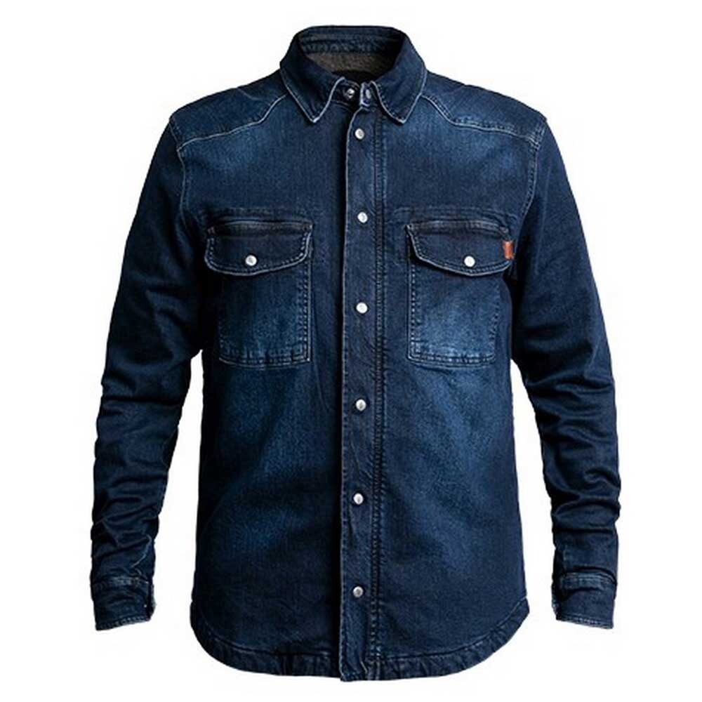 

Куртка John Doe Motoshirt Denim, синий