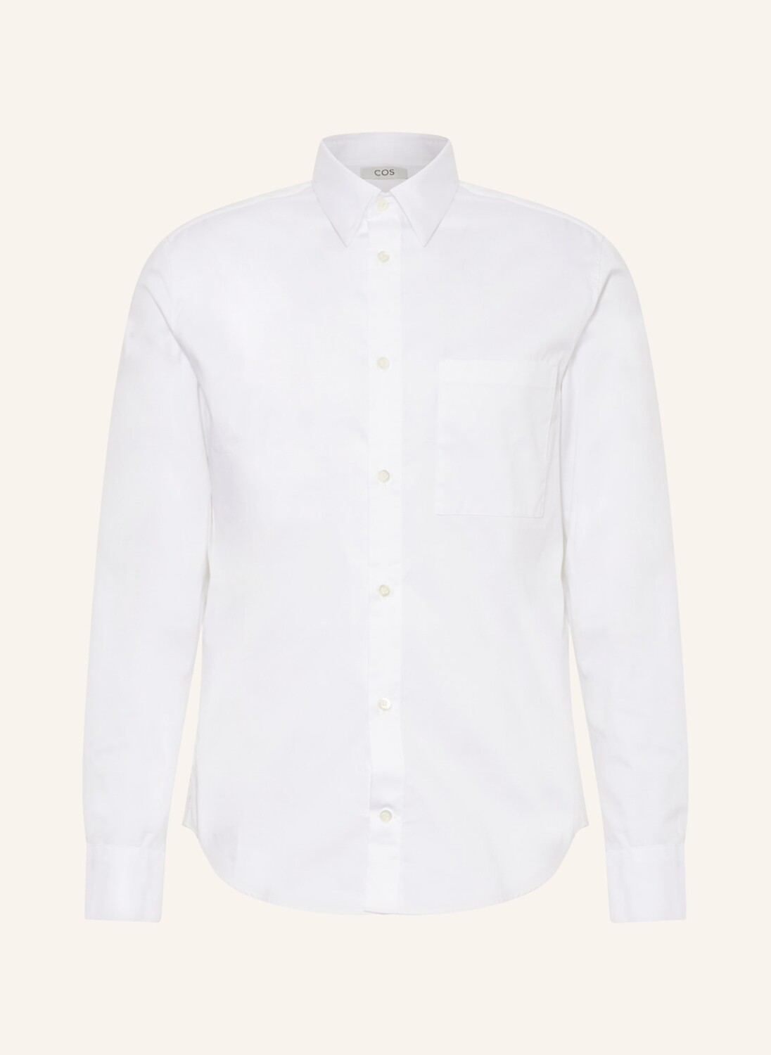 

Рубашка COS Regular Fit, белый