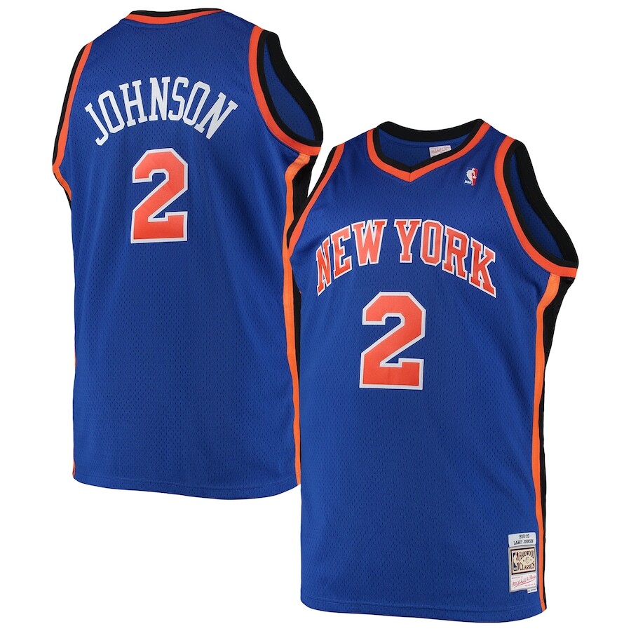 

Джерси Mitchell & Ness New York Knicks, синий