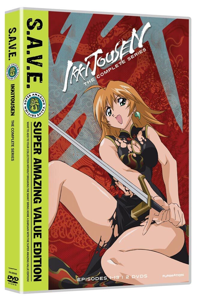 

DVD диск Ikki Tousen - The Complete Series Box Set - DVD