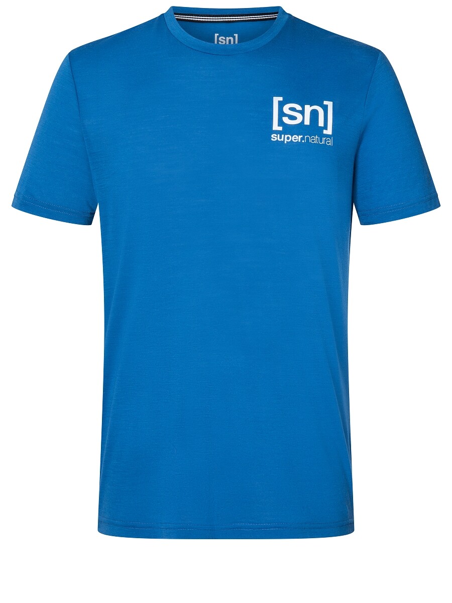 

Рубашка super.natural Merino T Shirt, синий
