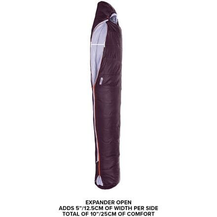 

Спальный мешок Torchlight Camp: синтетика 35F — женский Big Agnes, цвет Plum/Lavender