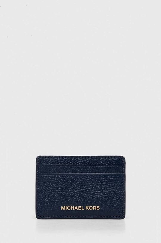 

Кожаная визитница 34F9GF6D0L MICHAEL Michael Kors, темно-синий