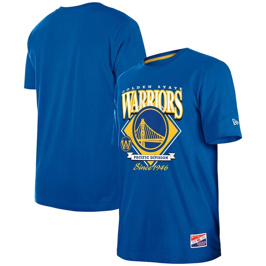 

Футболка с коротким рукавом New Era Golden State Warriors, роял