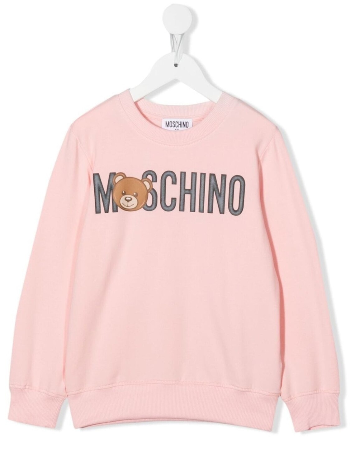 

Moschino Kids толстовка с логотипом, розовый