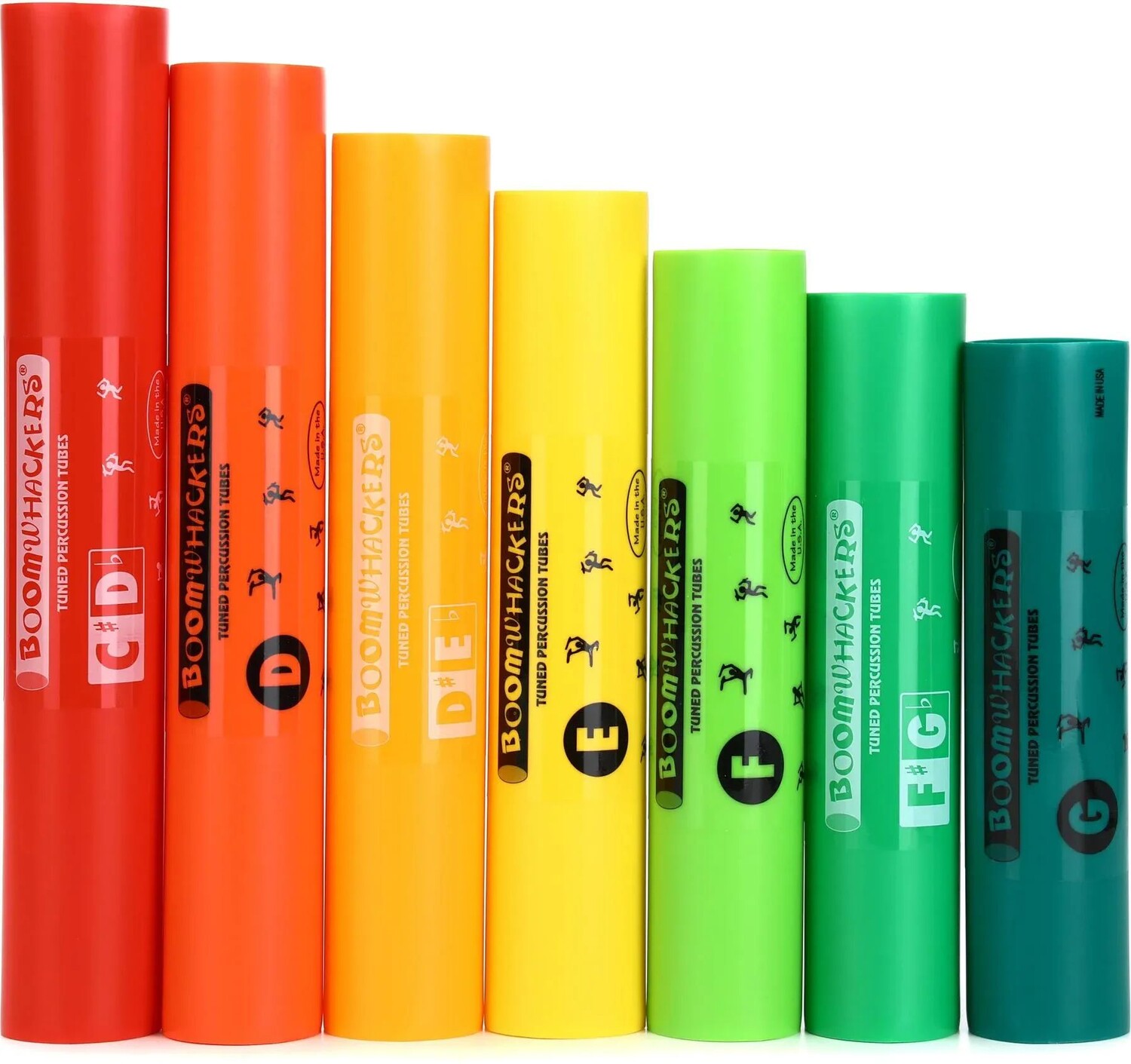 

Boomwhackers Набор удлинителей высоких частот из 7 предметов