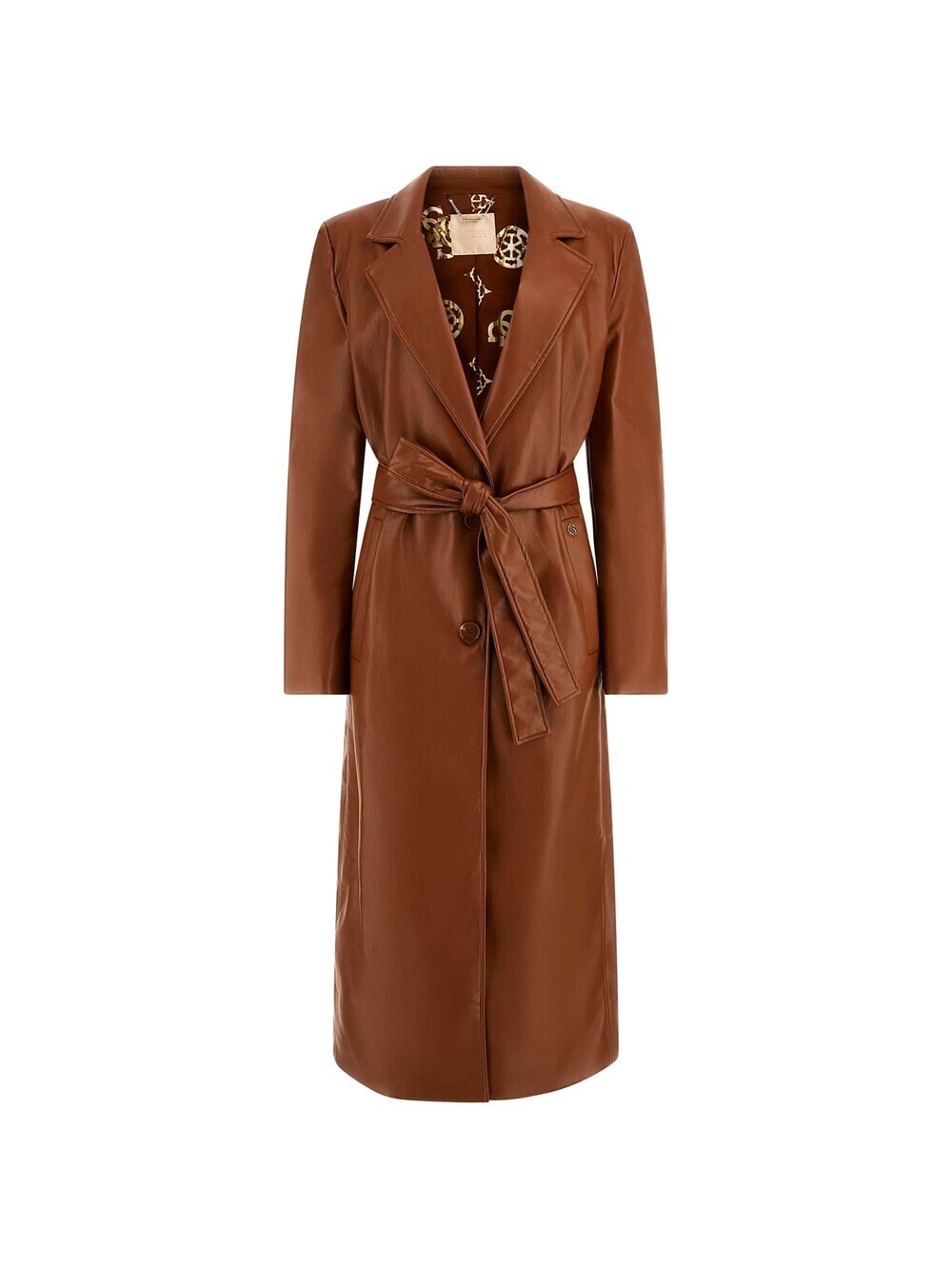 

Межсезонное пальто GUESS, коньяк