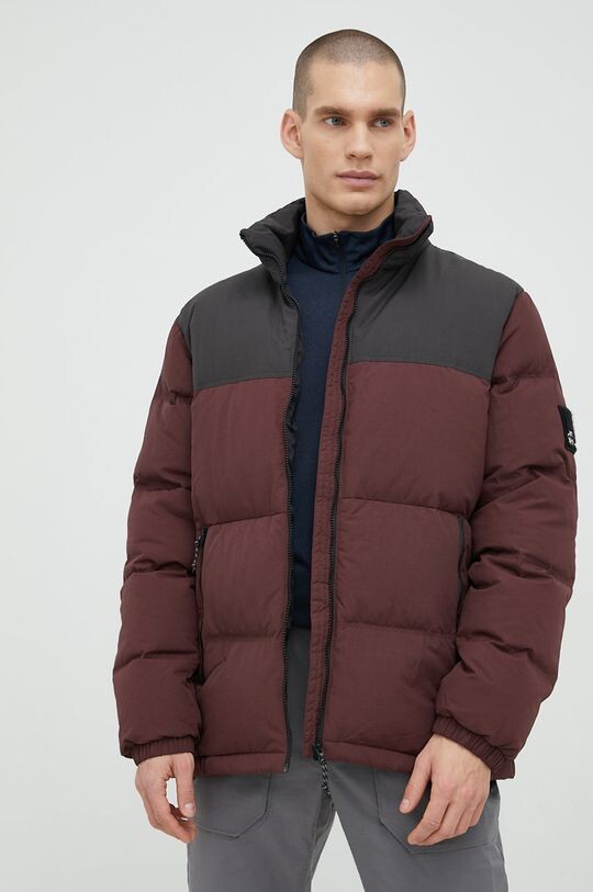 

Пуховик Jack Wolfskin, бордовый