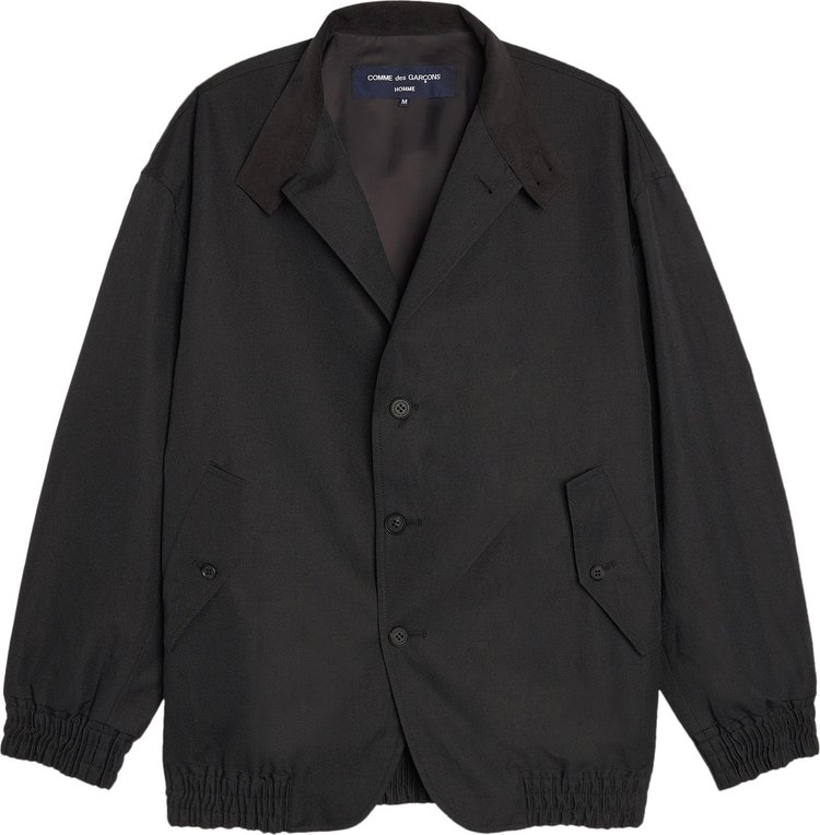 Куртка Comme des Garçons Homme Plus Ramie 'Black', черный
