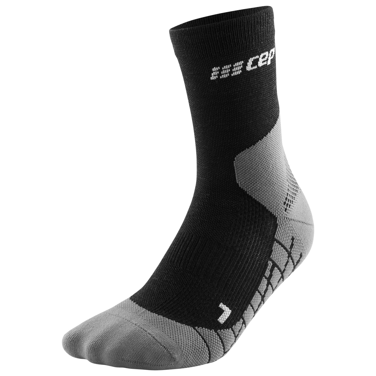 Походные носки Cep Women's Cep Light Merino Socks Hiking Mid Cut V3, черный