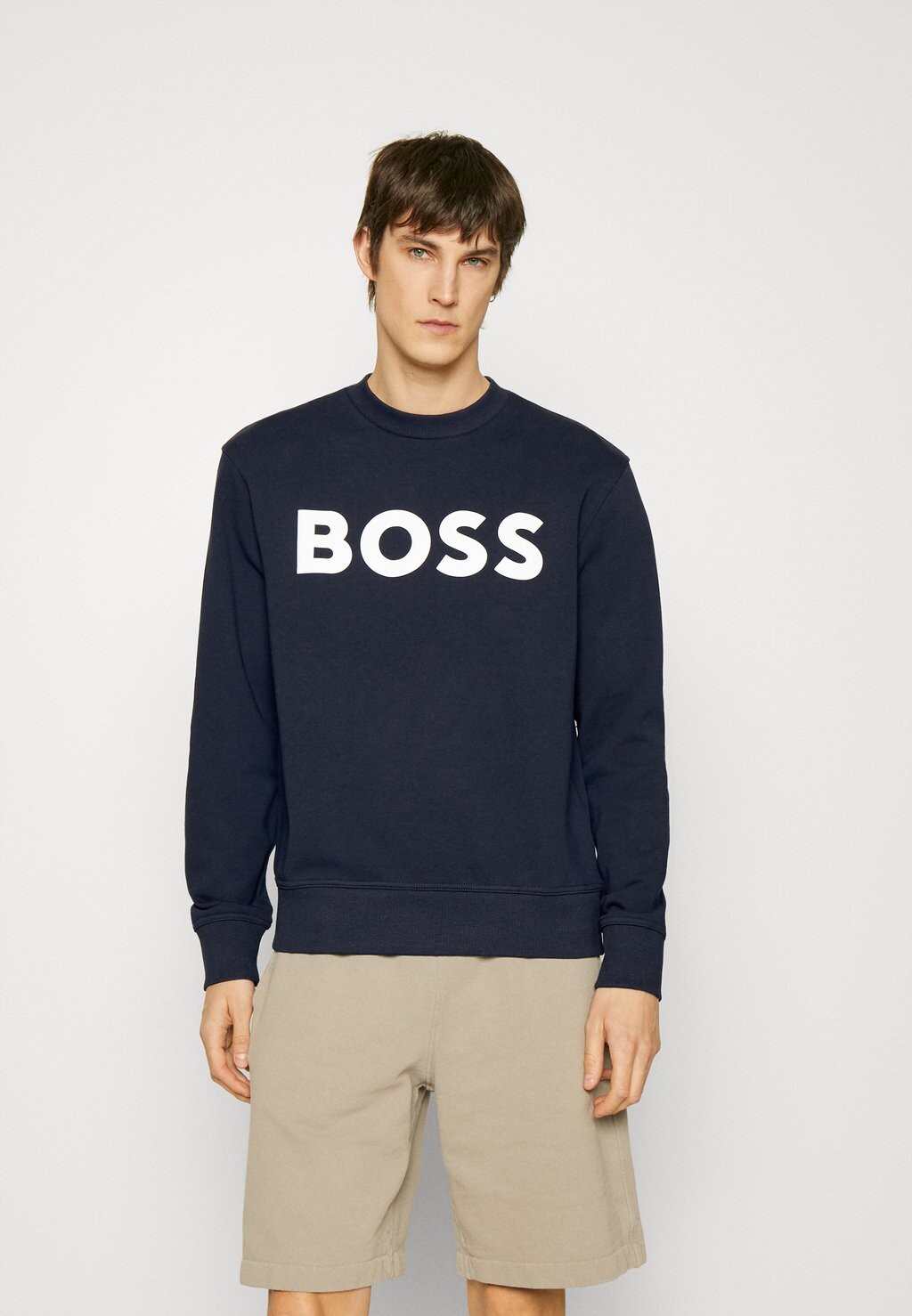 

Толстовка BOSS, темно-синий