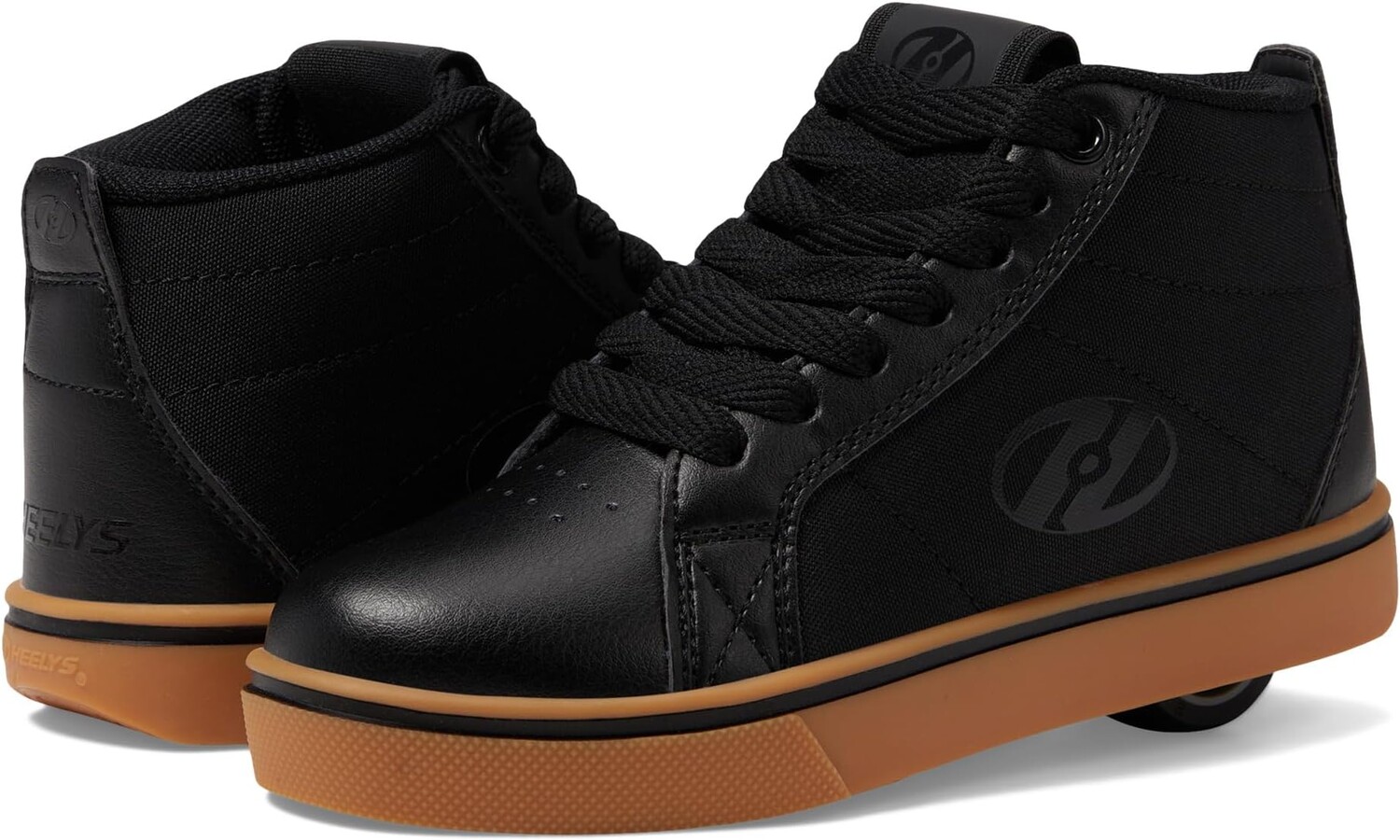 

Кроссовки Racer 20 Mid Heelys, цвет Black/Gum