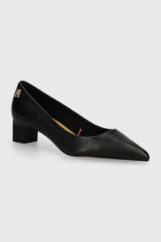 

Кожаные туфли TH Mid HEEL PUMP Tommy Hilfiger, черный