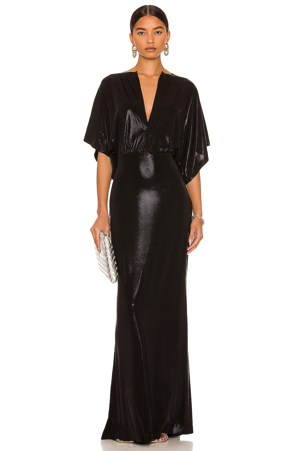 Платье Norma Kamali Obie Gown, черный