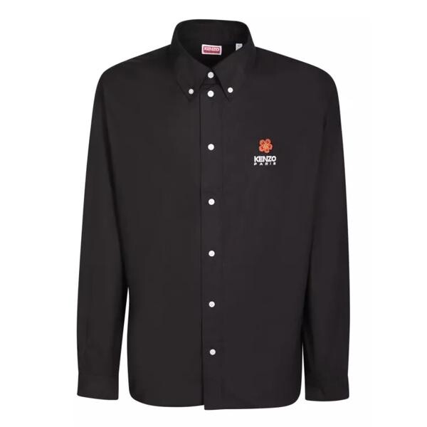 

Футболка shirt with iconic boke flower logo Kenzo, черный