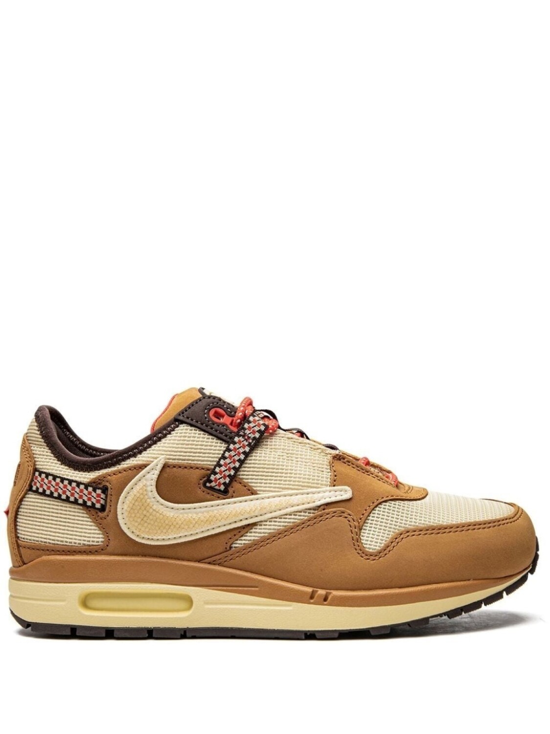 

Nike кроссовки Air Max 1 из коллаборации с Travis Scott, коричневый