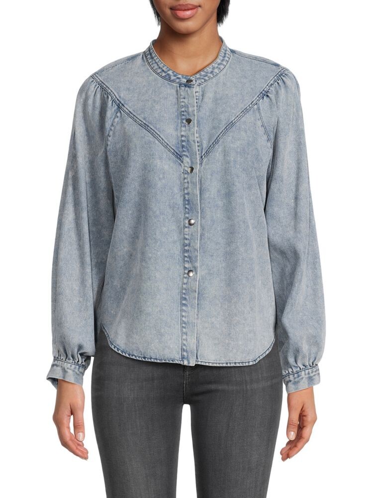 

Тканый топ Monica Rails, цвет Light Vintage Wash