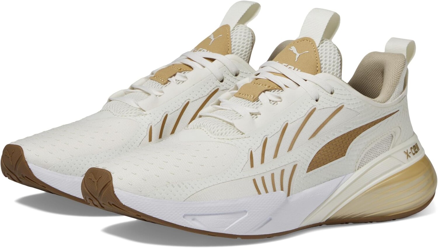 

Кроссовки X-Cell Action Molten Metal PUMA, цвет Warm White/Toasted Almond/PUMA Gold