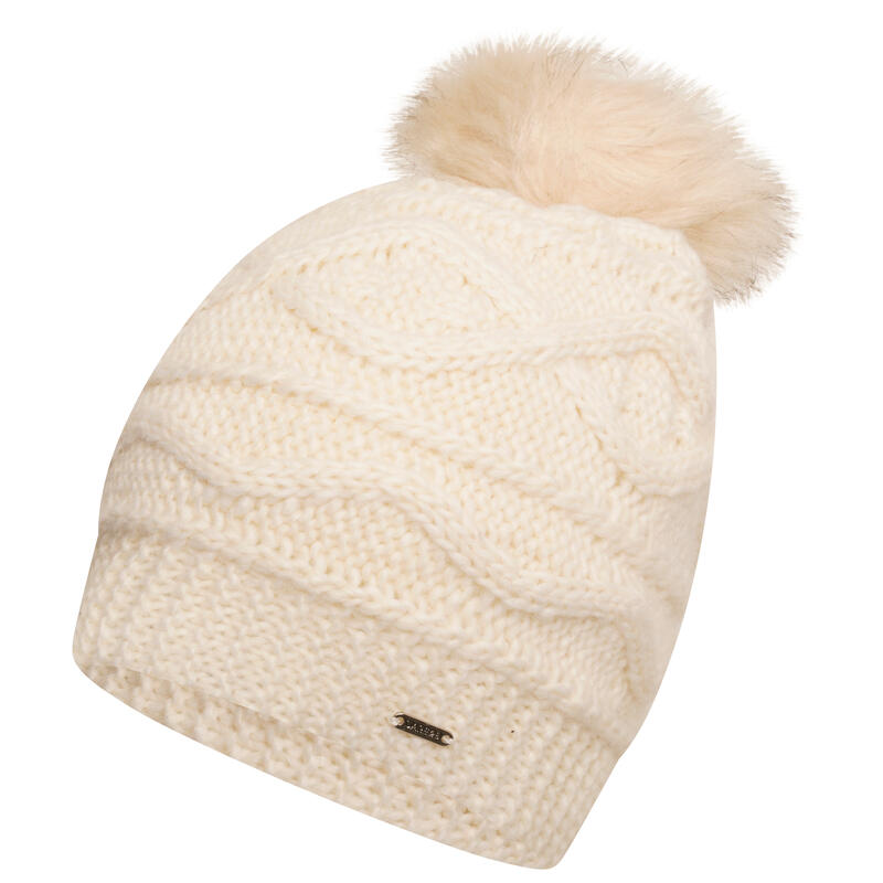 цена Женская шапка-бини Remind II с кисточками, белая DARE 2B, цвет blanco