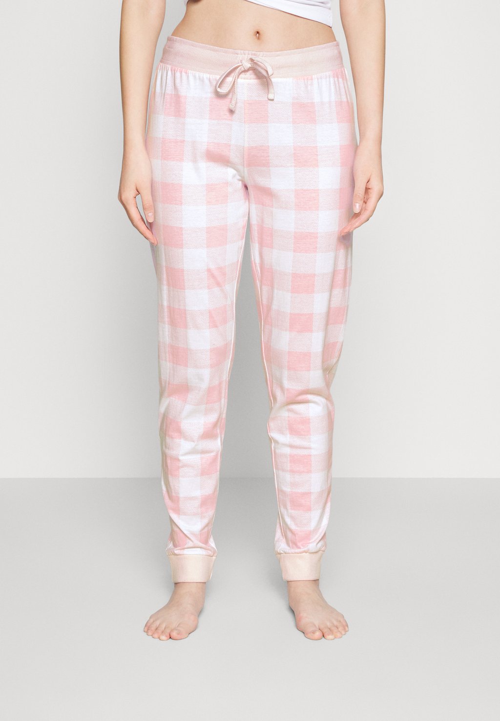 Пижамные штаны LASCANA, светло-розовый пижамные штаны lascana розовый