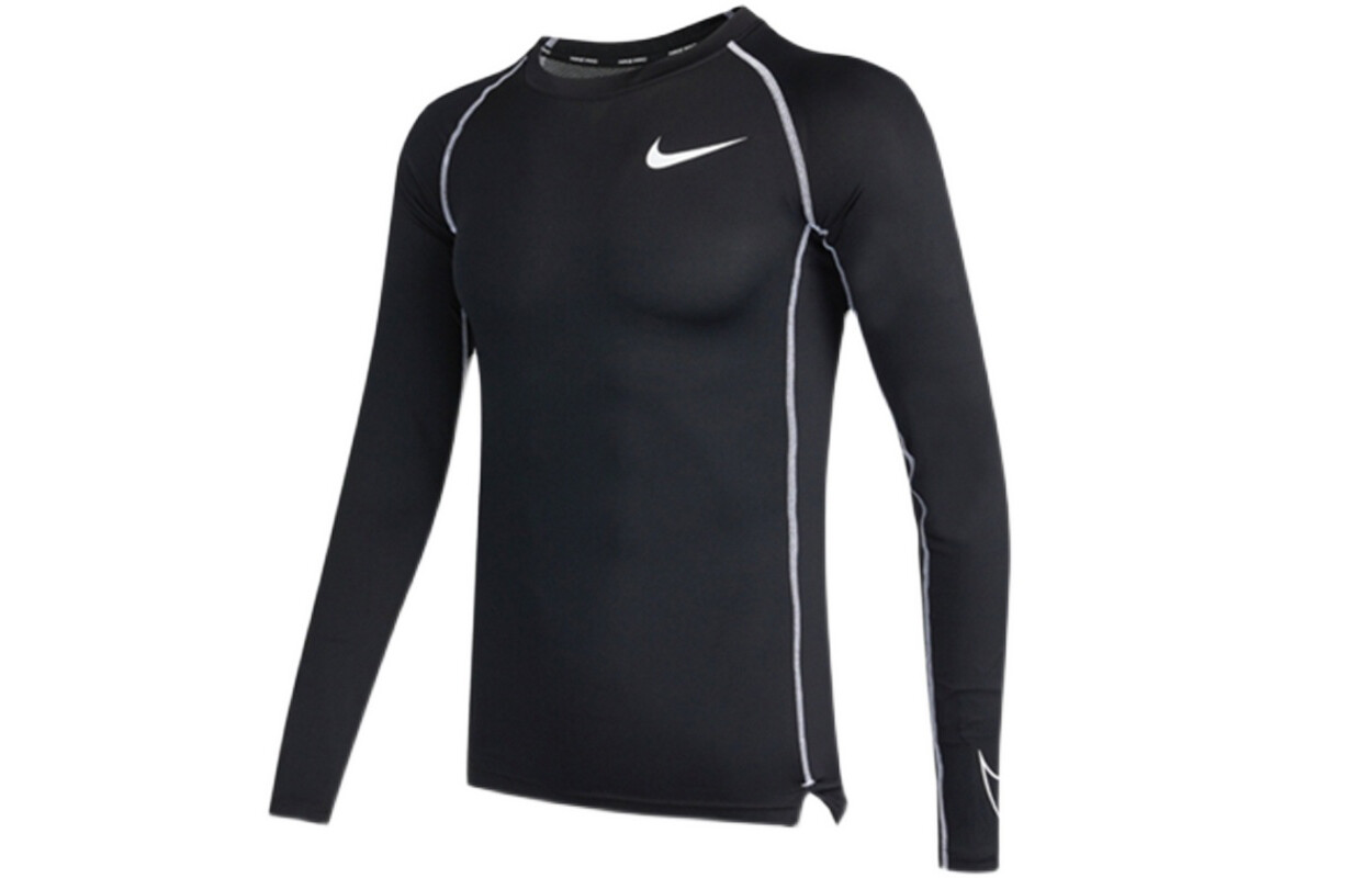 

Мужская толстовка с круглым вырезом Nike Pro Dri-fit, черная