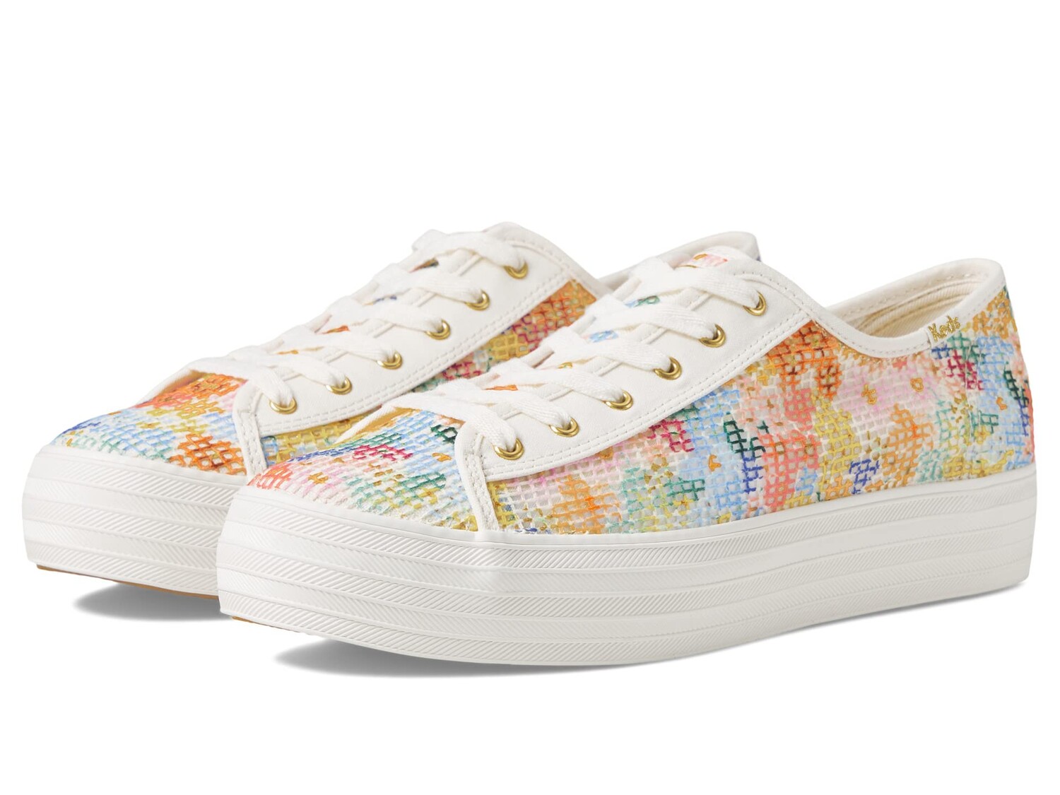 

Кроссовки Keds Keds x Rifle Paper Triple Kick Mesh Margaux