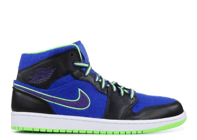 

Кроссовки AIR JORDAN 1 MID 'BEL AIR', черный