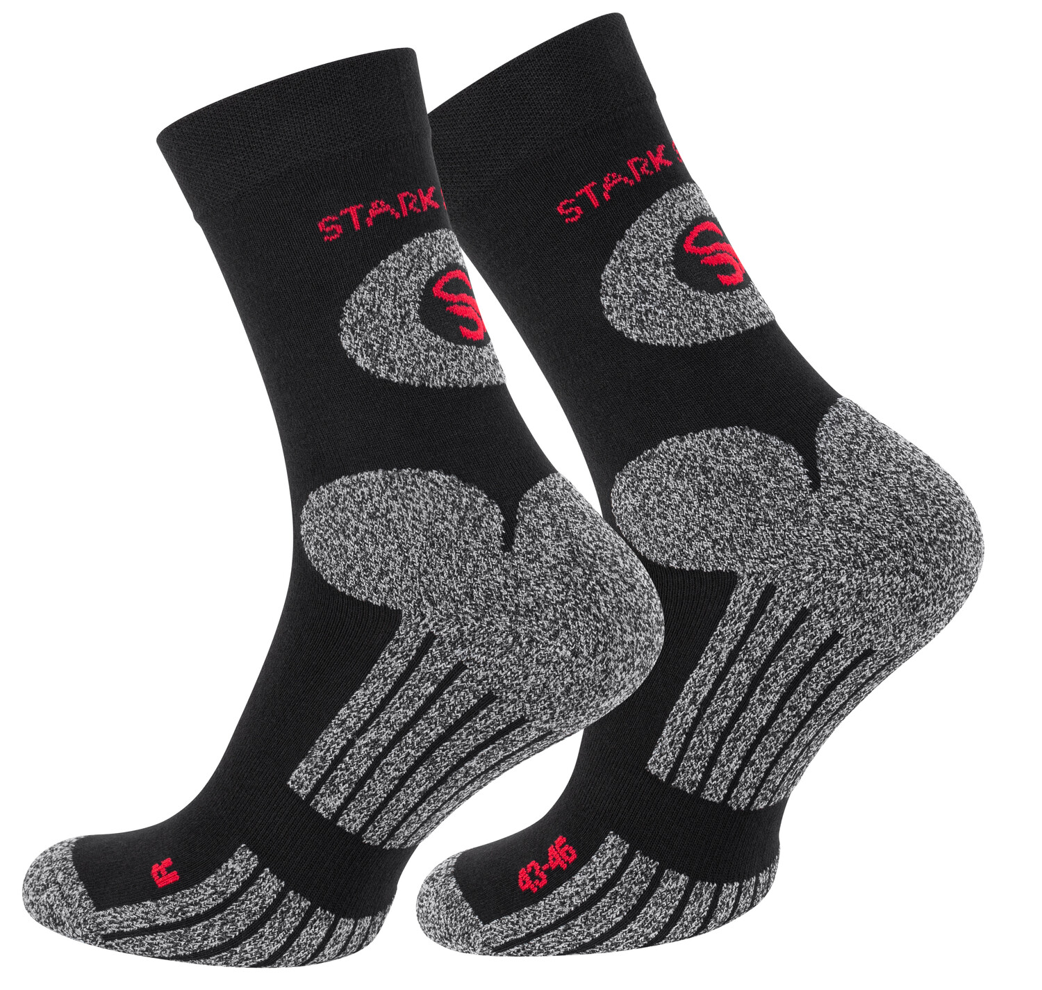 

Носки Stark Soul Trekking Outdoor 2 шт, Unisex, черный