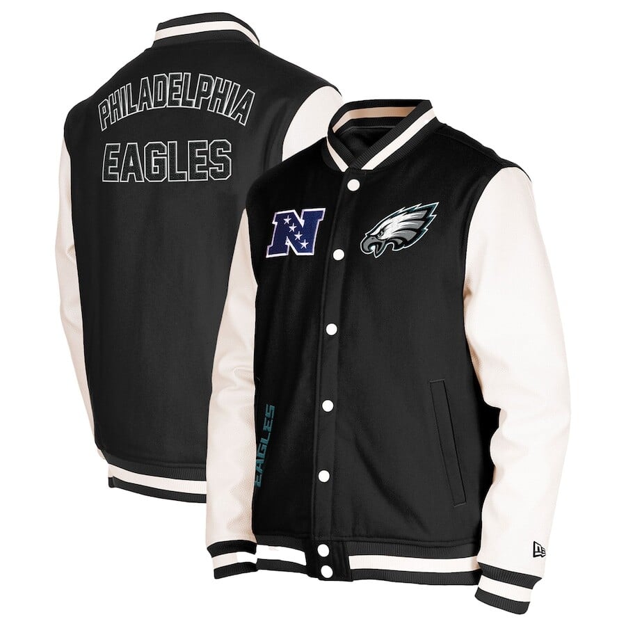 

Куртка New Era Philadelphia Eagles, черный