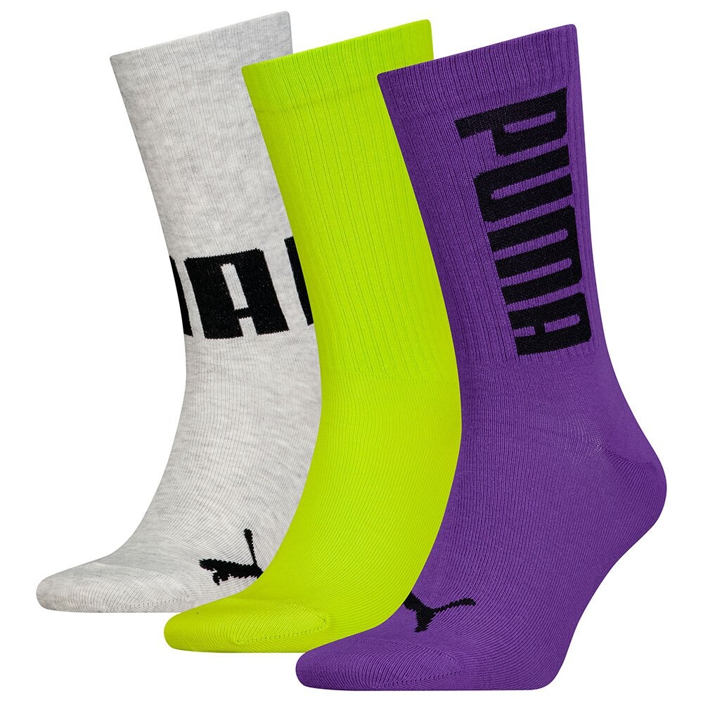 

Носки Puma Big Logo long 3 units, разноцветный