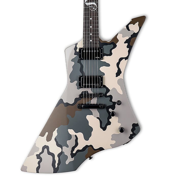 

Электрогитара ESP LTD Snakebyte James Hetfield Signature 2022 - Kuiu Camo Satin, with Case