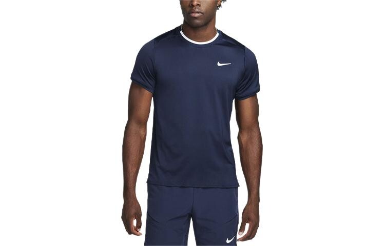 

Футболка мужская темно-синяя Nike, синий