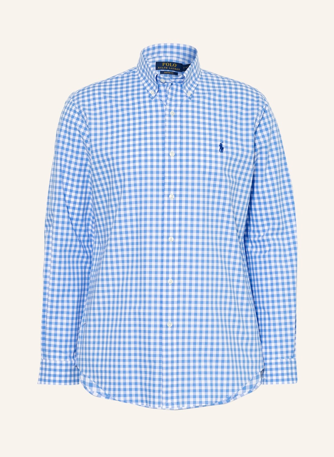 

Рубашка POLO RALPH LAUREN Custom Fit, светло-синий