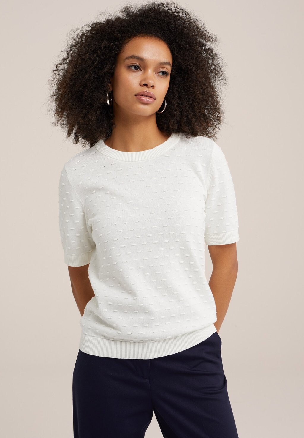 

Футболка базовая WE Fashion, цвет white