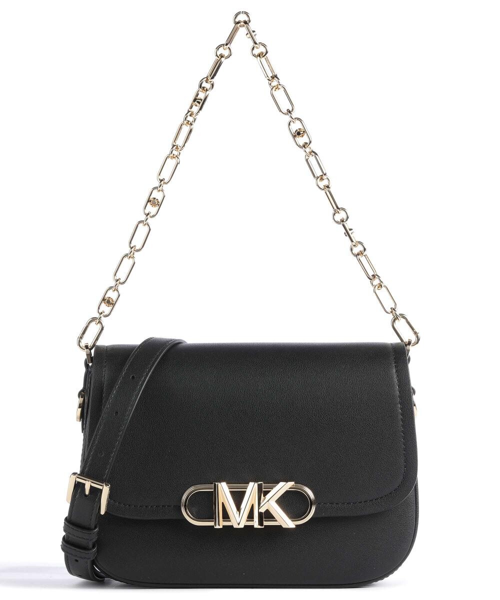

Сумка через плечо Parker из мелкозернистой яловой кожи. Michael Kors, черный
