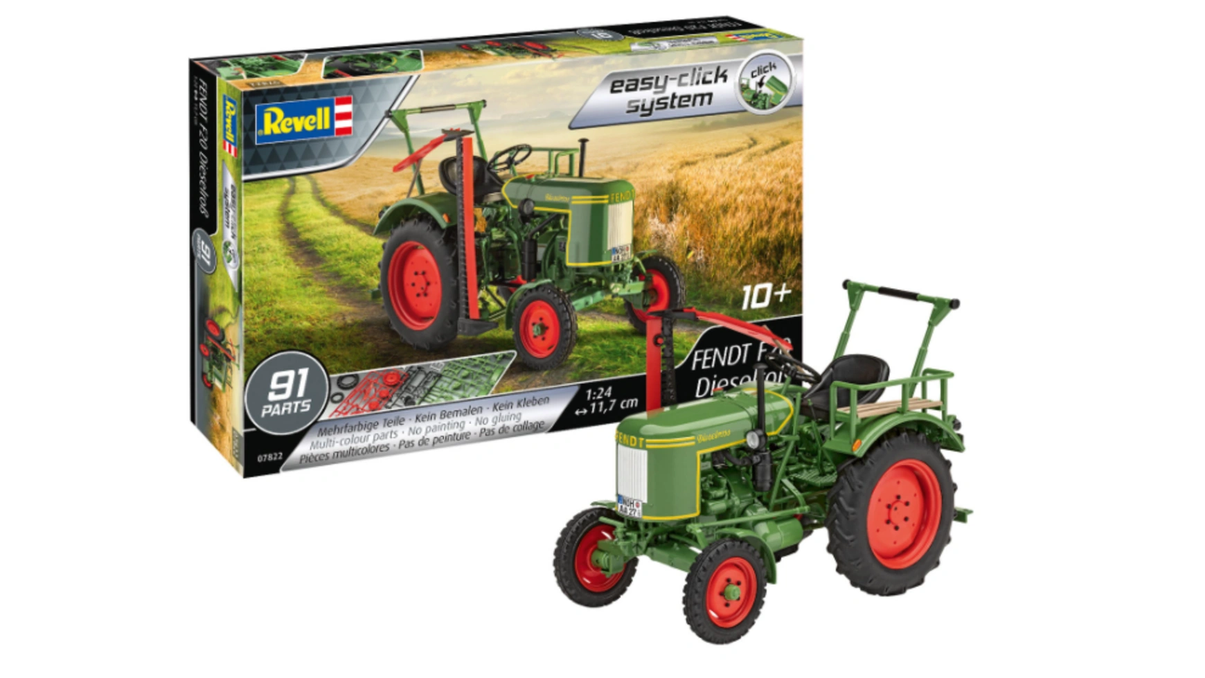 

Revell Дизельная лошадь Fendt F20