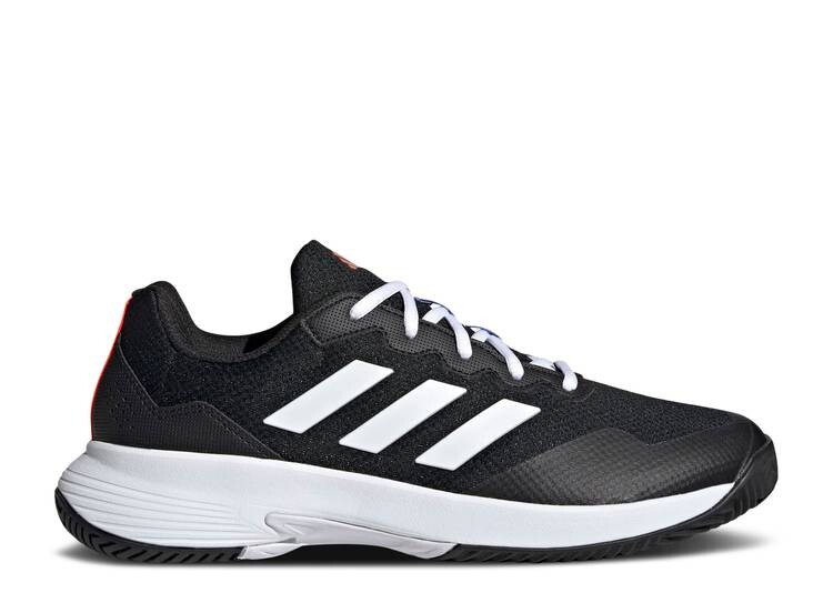 

Кроссовки Adidas GAMECOURT 2.0 'BLACK WHITE SOLAR RED', черный